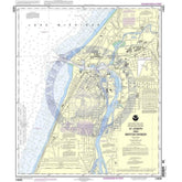 NOAA Nautical Chart 14930: St. Joseph and Benton Harbor